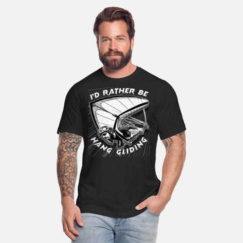 Deltaplane Gliders Saying '' I'd Rather Be Hang Gl