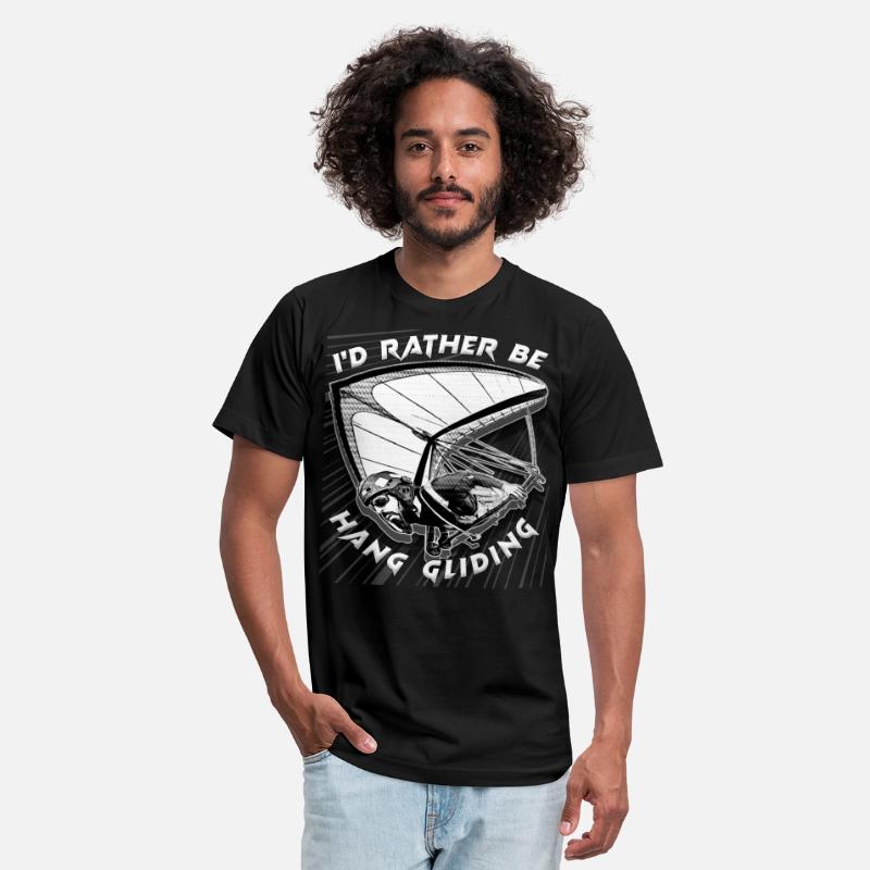 Deltaplane Gliders Saying '' I'd Rather Be Hang Gl