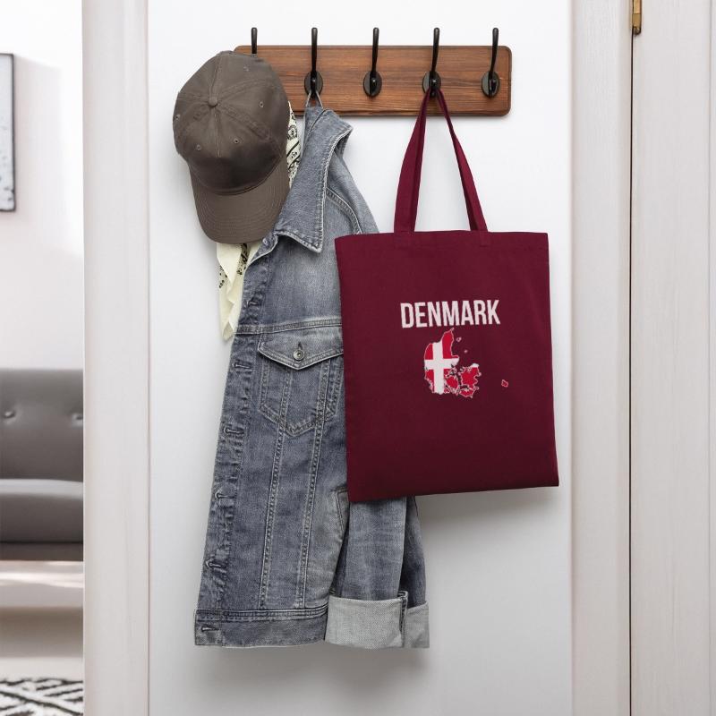 Denmark Danish Flag Map Souvenir Copenhagen