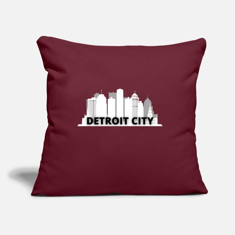 Detroit City Skyscraper Skyline
