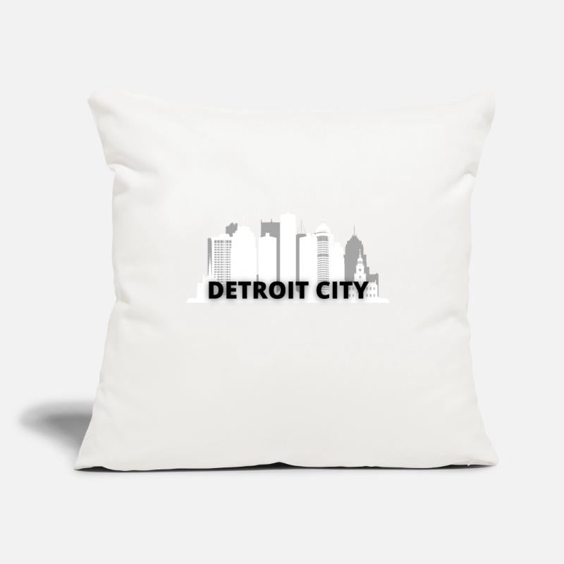 Detroit City Skyscraper Skyline