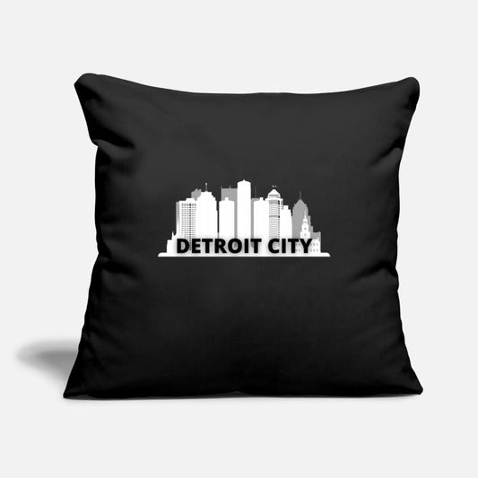 Detroit City Skyscraper Skyline