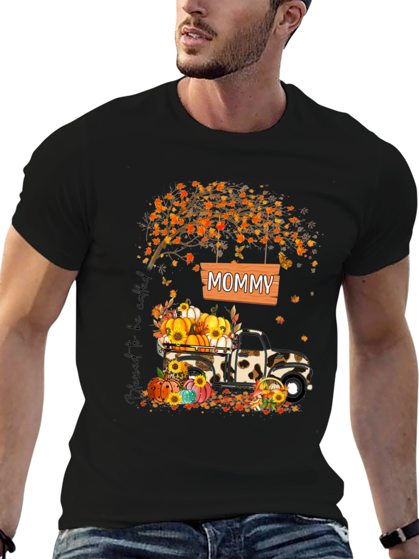 Mommys Fall Truck T-Shirt