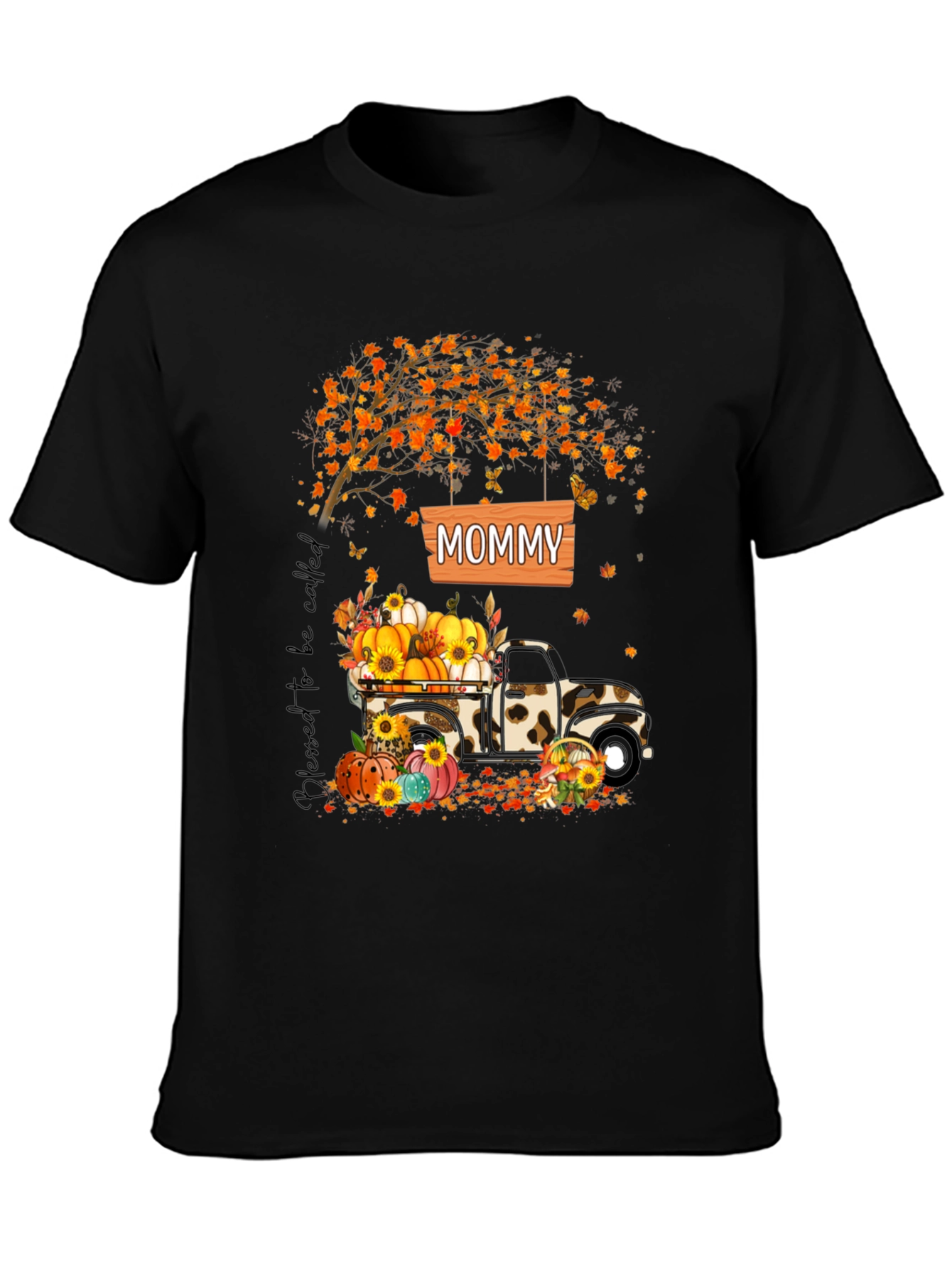 Mommys Fall Truck T-Shirt