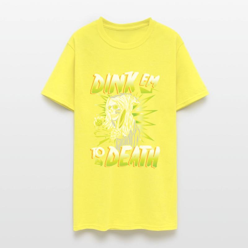 Dink em to death | wacky rockin pickleball player