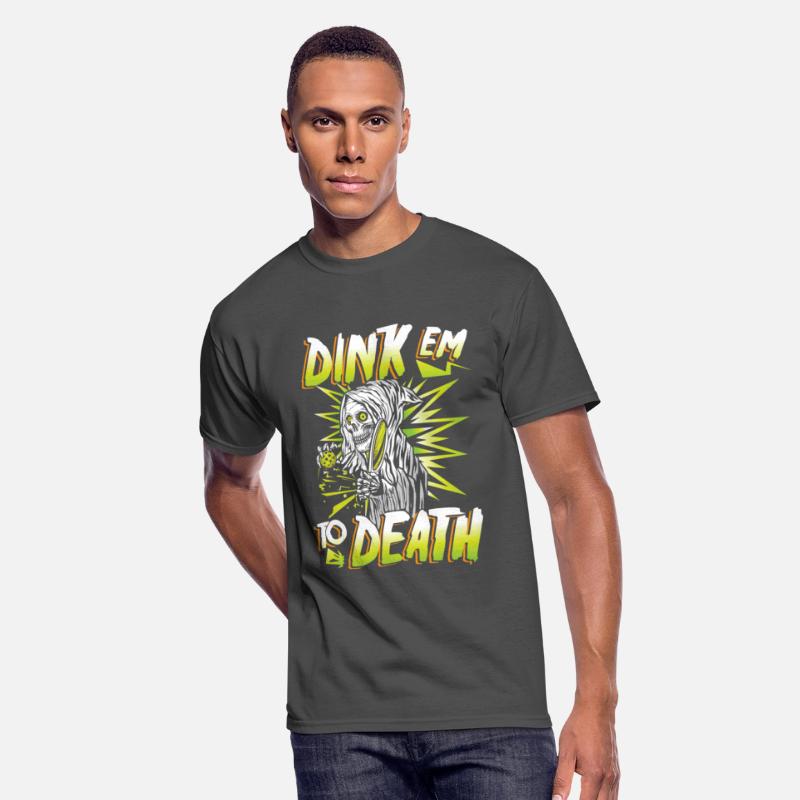 Dink em to death | wacky rockin pickleball player