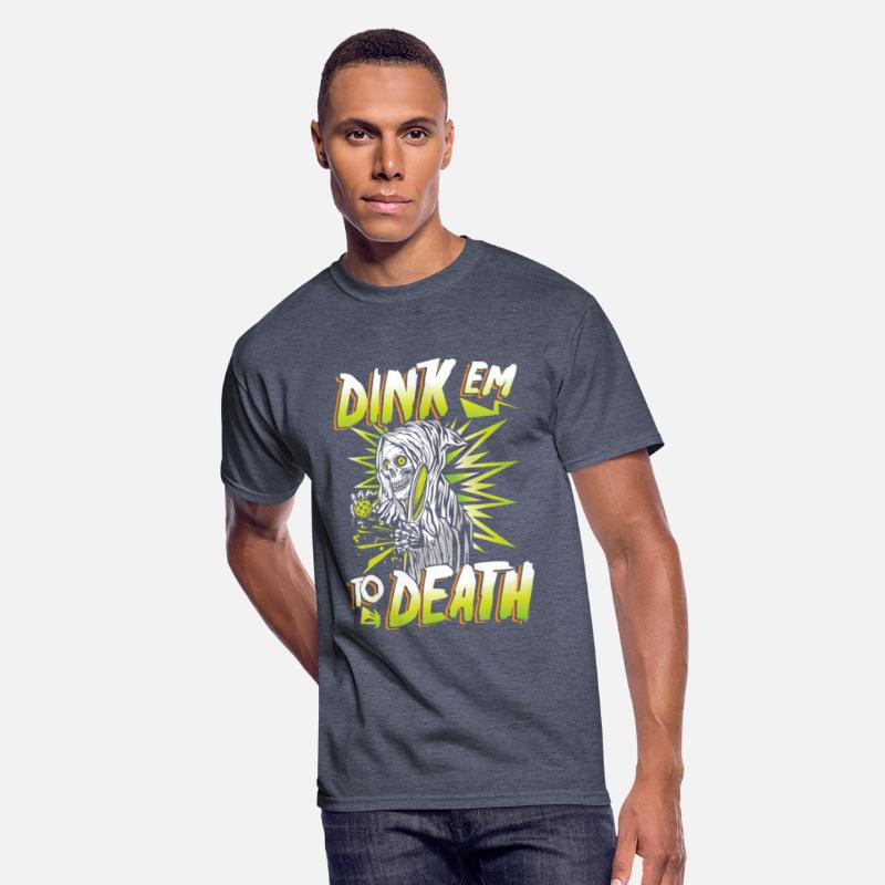 Dink em to death | wacky rockin pickleball player