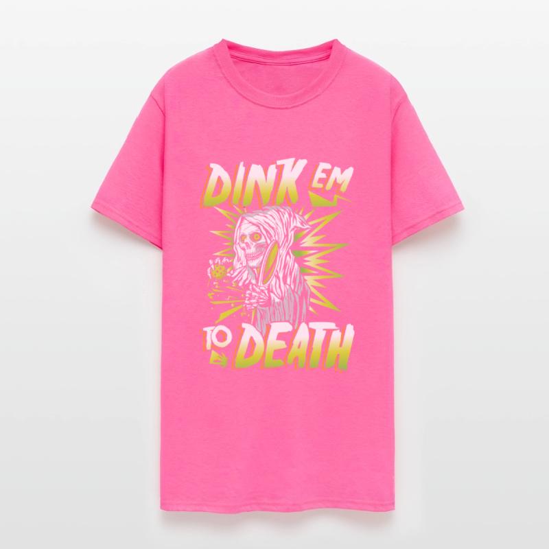 Dink em to death | wacky rockin pickleball player