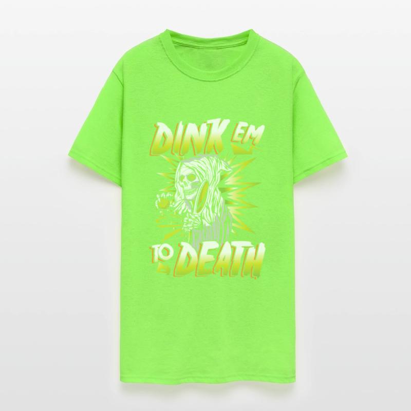 Dink em to death | wacky rockin pickleball player