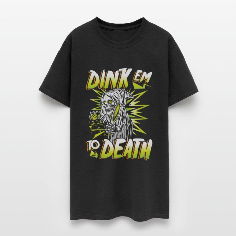 Dink em to death | wacky rockin pickleball player