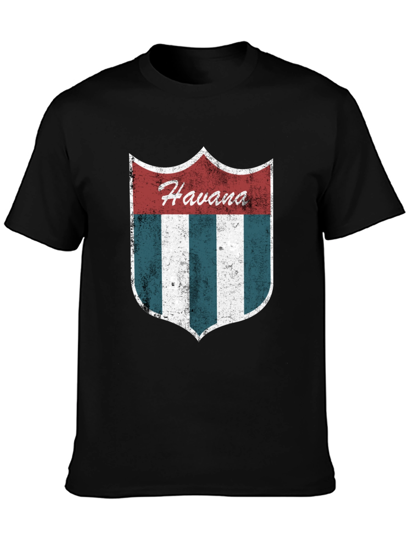 Havana Shield Graphic T-Shirt - Cuba Pride Tee