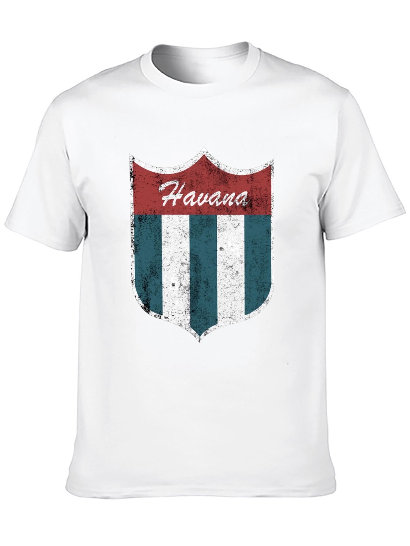 Havana Shield Graphic T-Shirt - Cuba Pride Tee