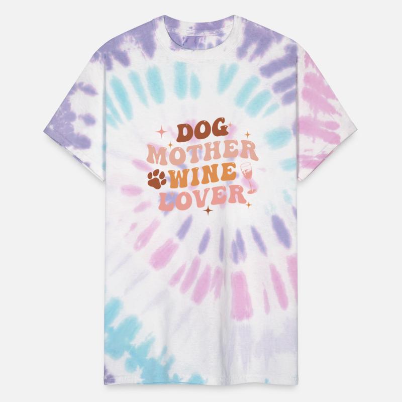Dog Mother Wine Lover