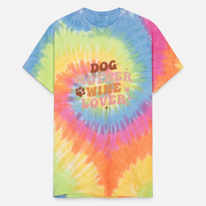 Dog Mother Wine Lover