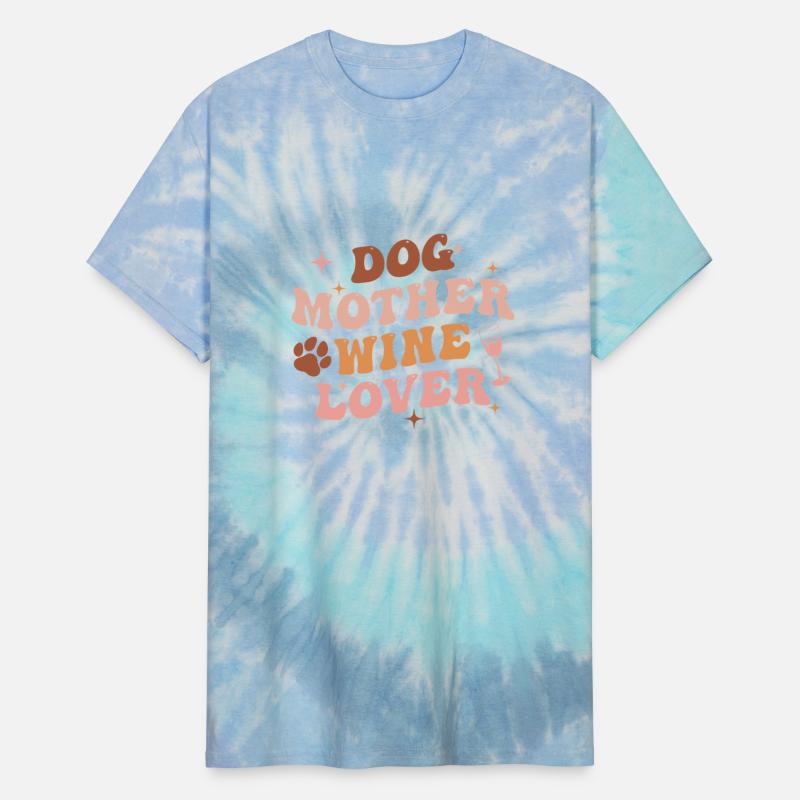 Dog Mother Wine Lover