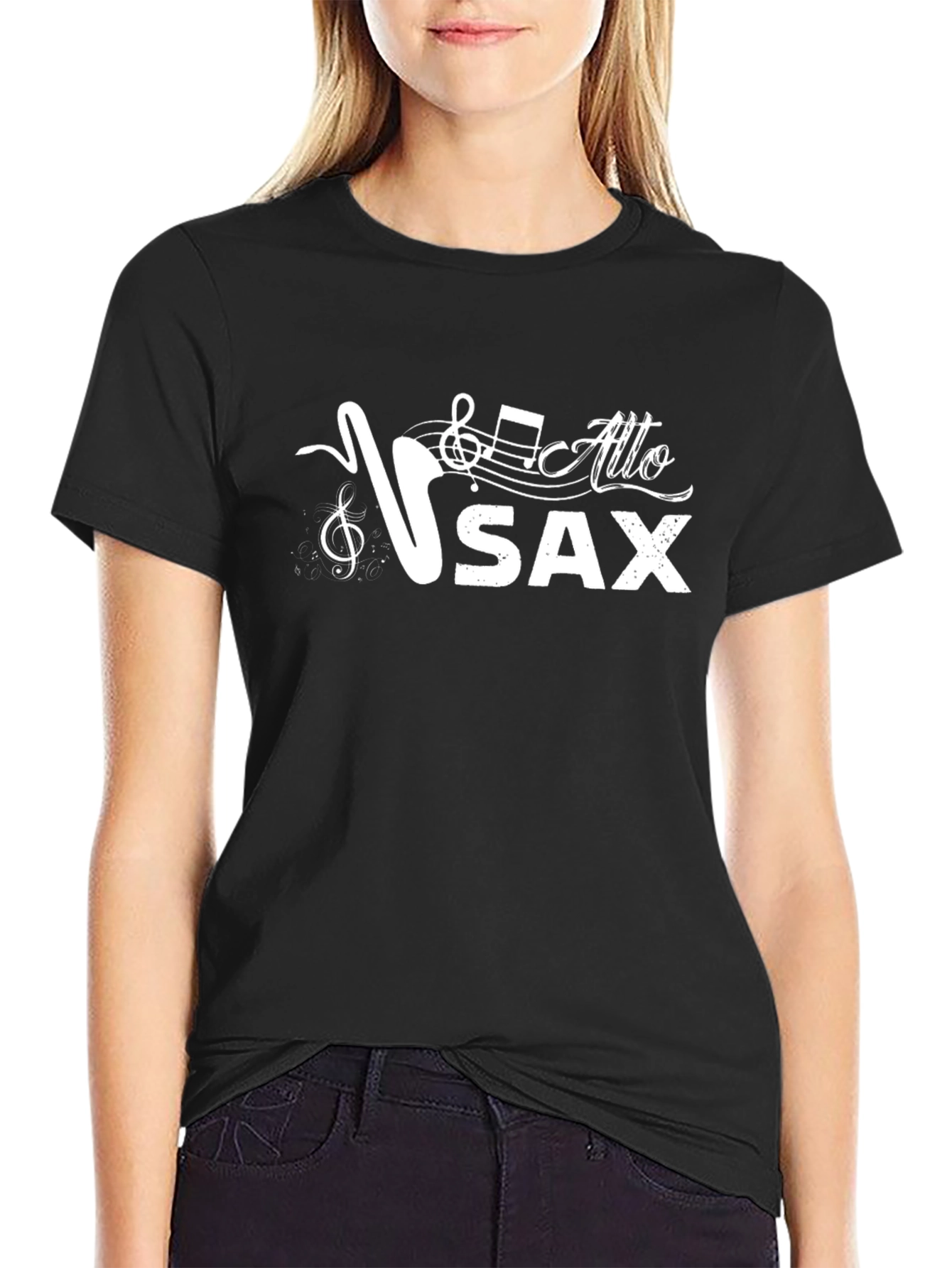 Alto Sax T-Shirt - Music Lover Tee