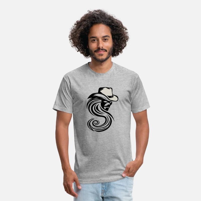 Dust Devil Cowboy Design Vector 2 Colors