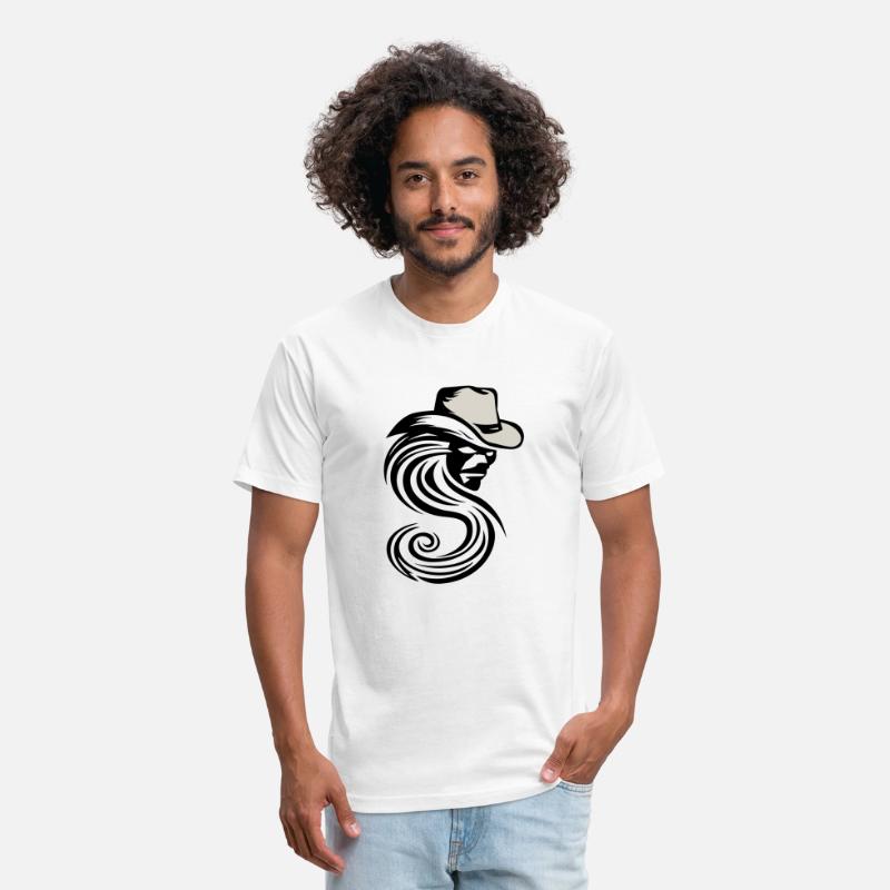 Dust Devil Cowboy Design Vector 2 Colors