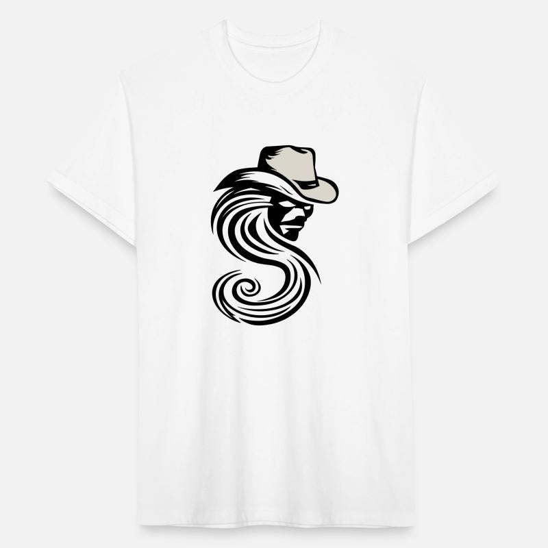 Dust Devil Cowboy Design Vector 2 Colors