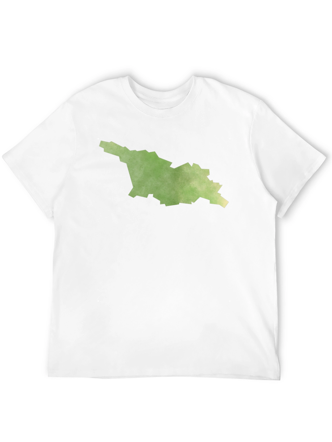 Georgia State Map Black T-Shirt