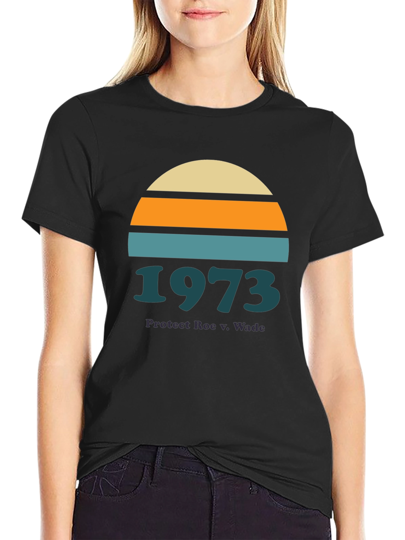 Protect Roe v Wade 1973 Graphic Tee