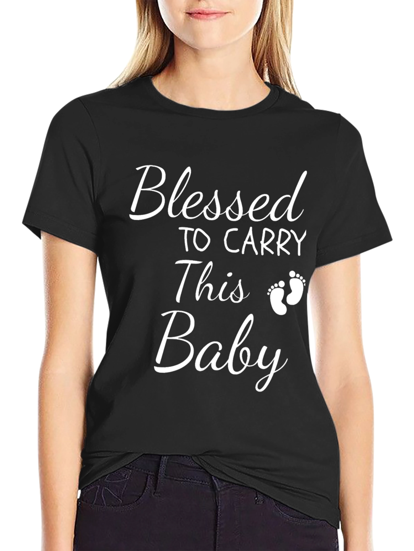 Blessed to Carry This Baby T-Shirt Pregnancy Gift