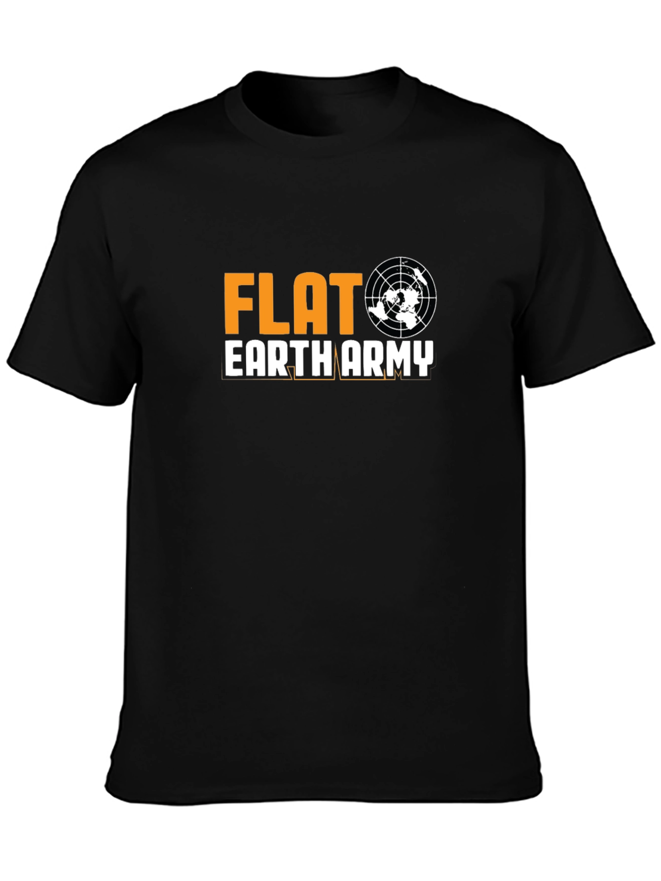 Flat Earth Army Graphic T-Shirt
