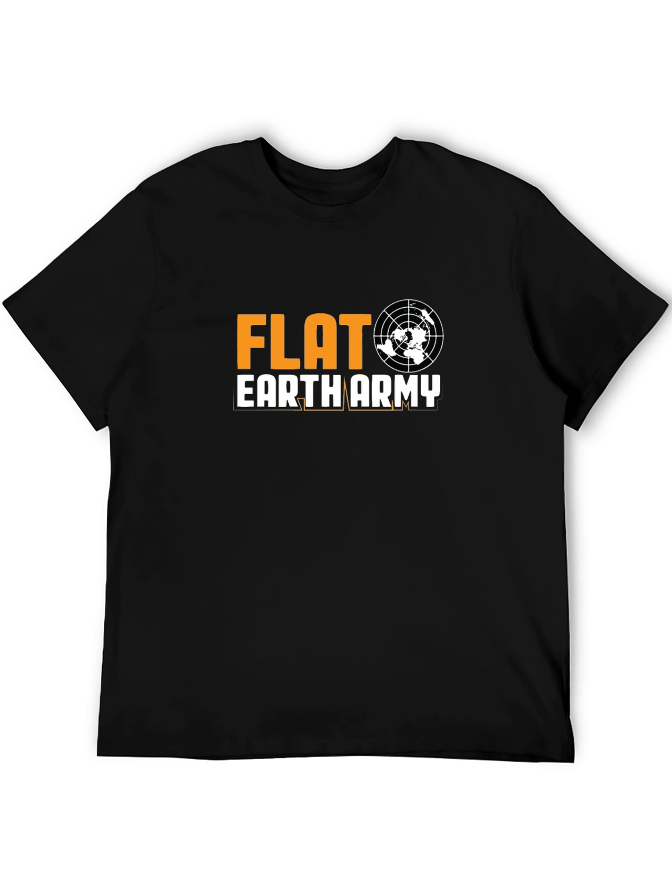 Flat Earth Army Graphic T-Shirt