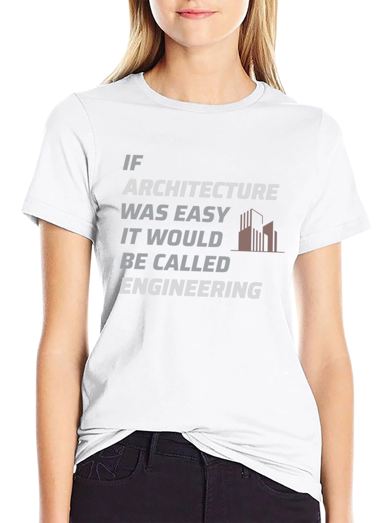 Architecture vs Engineering Humor T-Shirt