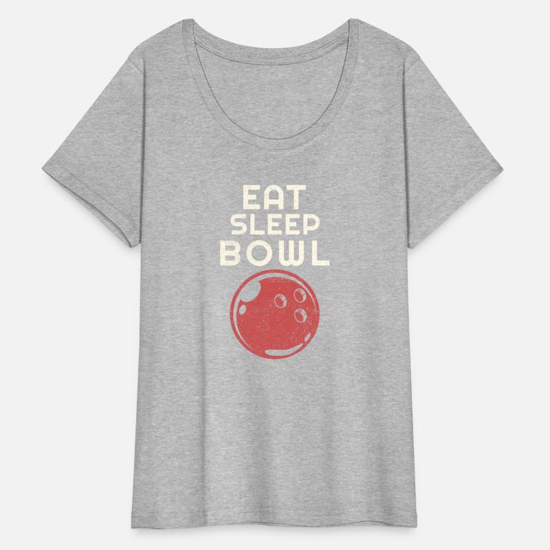 Eat Sleep Bowl Retro Bowling