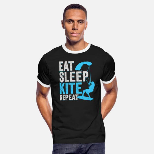Eat Sleep Kite Repeat Kitesurfing Kitesurfer