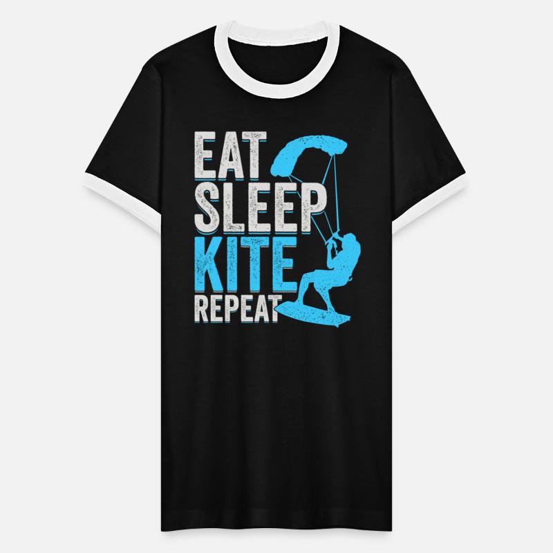 Eat Sleep Kite Repeat Kitesurfing Kitesurfer
