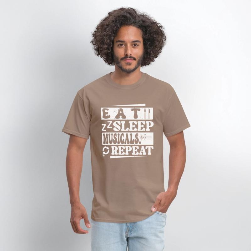 Eat Sleep Musicals Repeat Broadway Theatre Actor