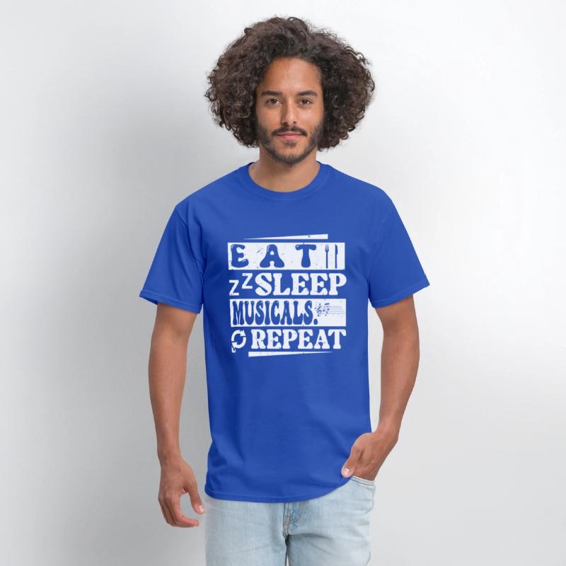 Eat Sleep Musicals Repeat Broadway Theatre Actor