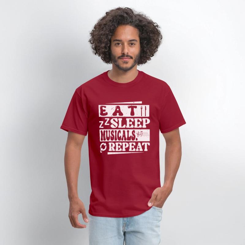 Eat Sleep Musicals Repeat Broadway Theatre Actor