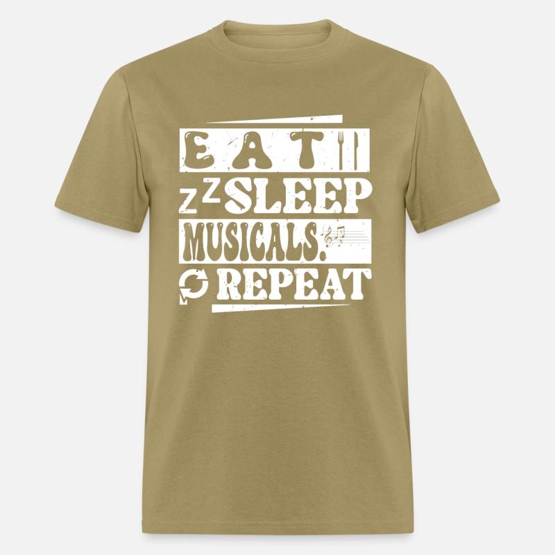 Eat Sleep Musicals Repeat Broadway Theatre Actor