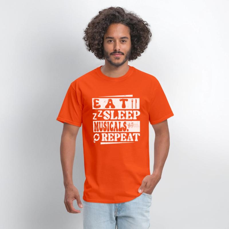 Eat Sleep Musicals Repeat Broadway Theatre Actor