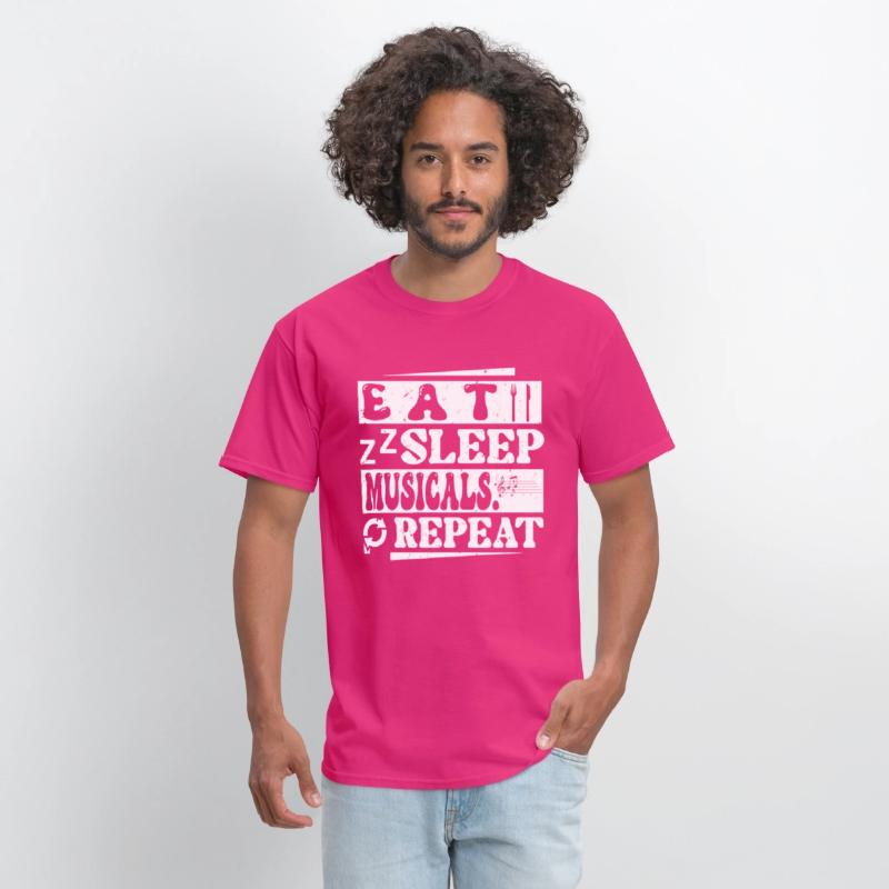 Eat Sleep Musicals Repeat Broadway Theatre Actor