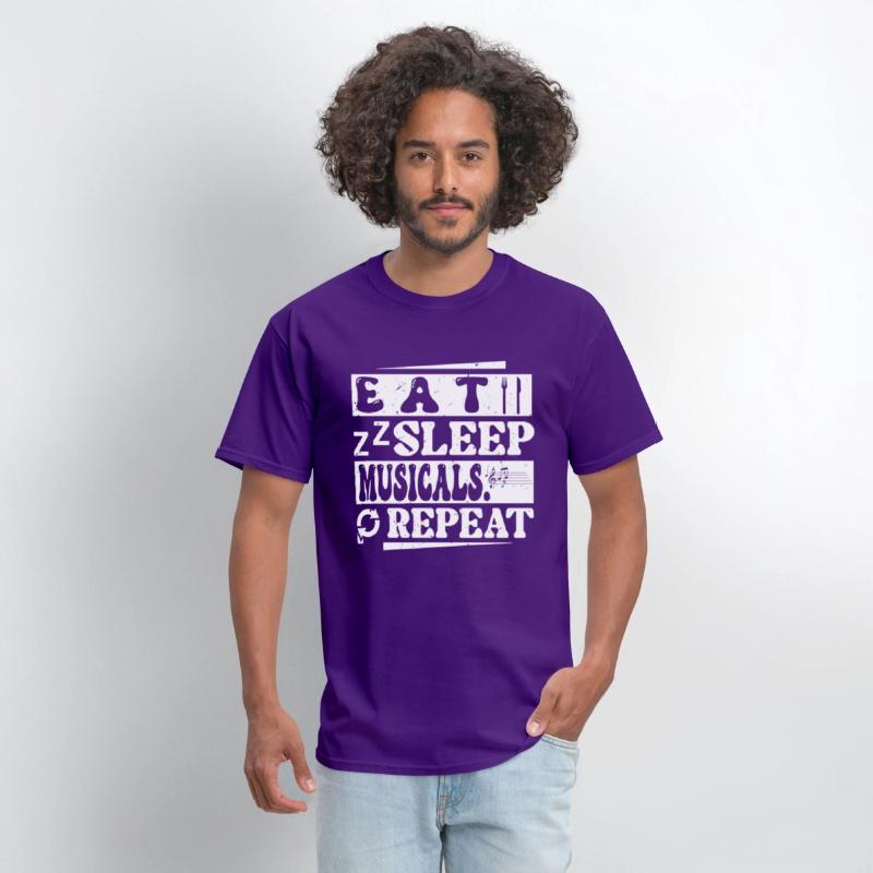 Eat Sleep Musicals Repeat Broadway Theatre Actor
