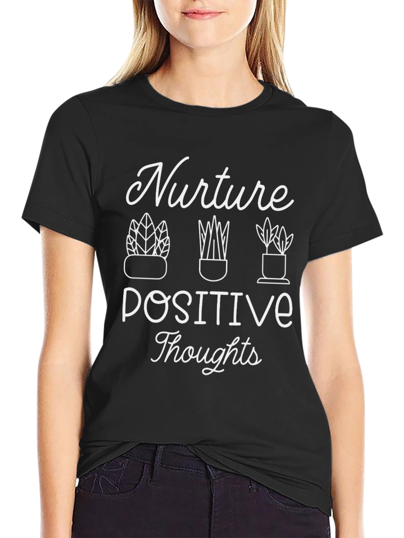 Nurture Positive Thoughts Graphic Tee