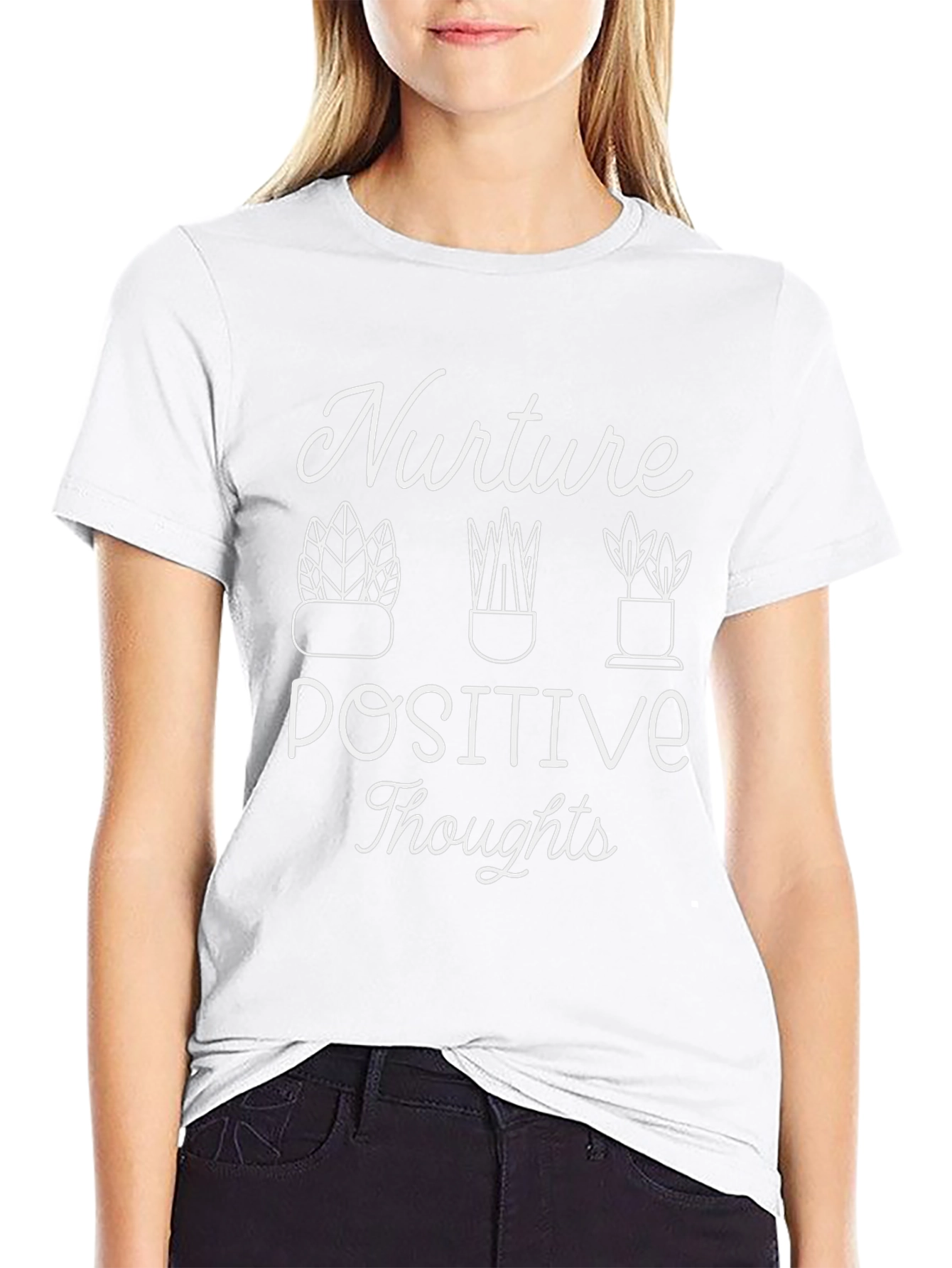 Nurture Positive Thoughts Graphic Tee