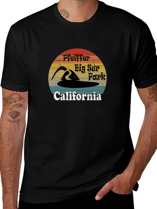 Pfeiffer Big Sur Park California Tee