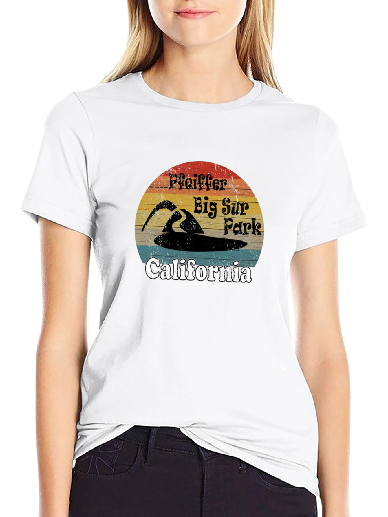 Pfeiffer Big Sur Park California Tee