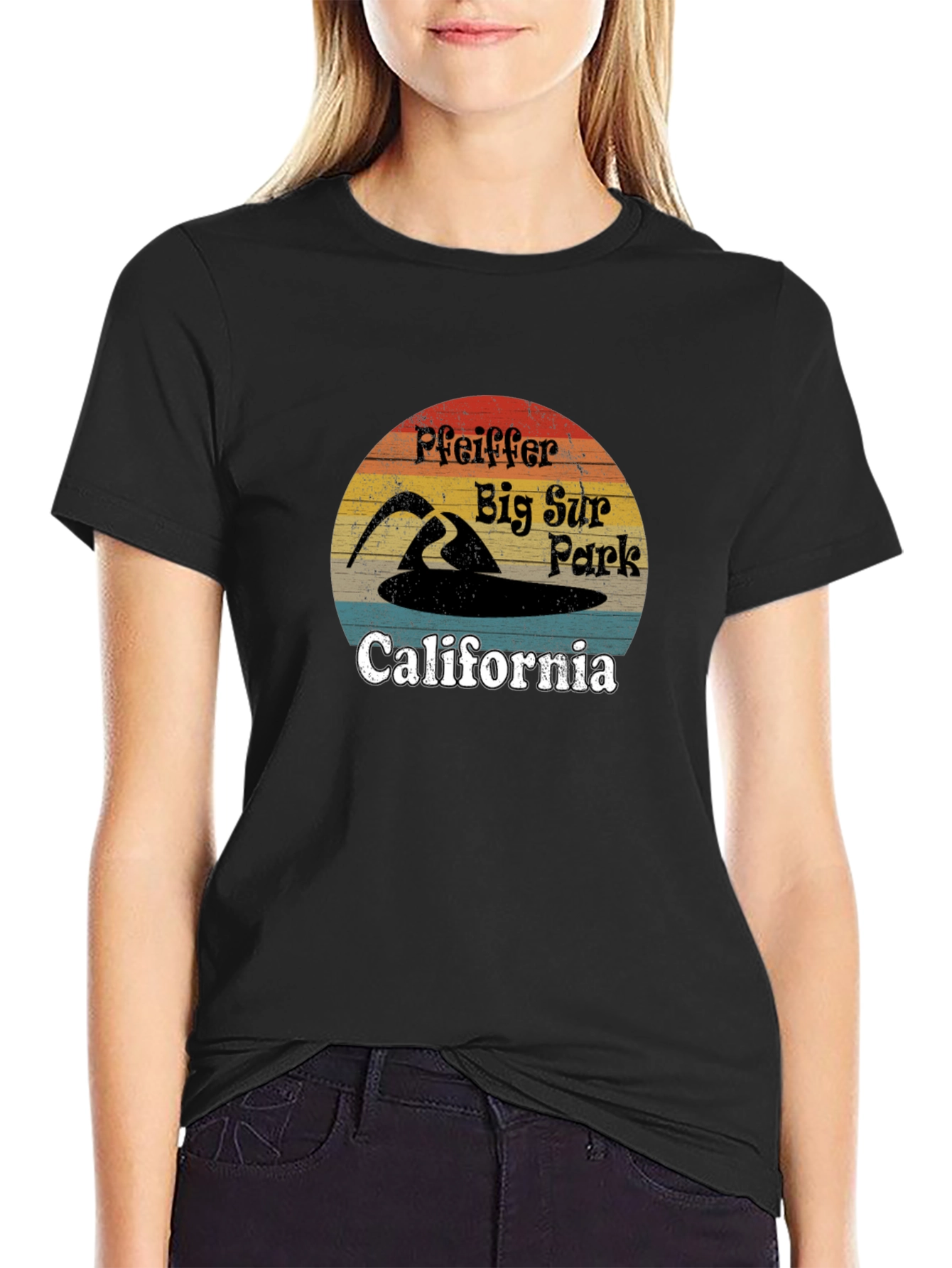 Pfeiffer Big Sur Park California Tee