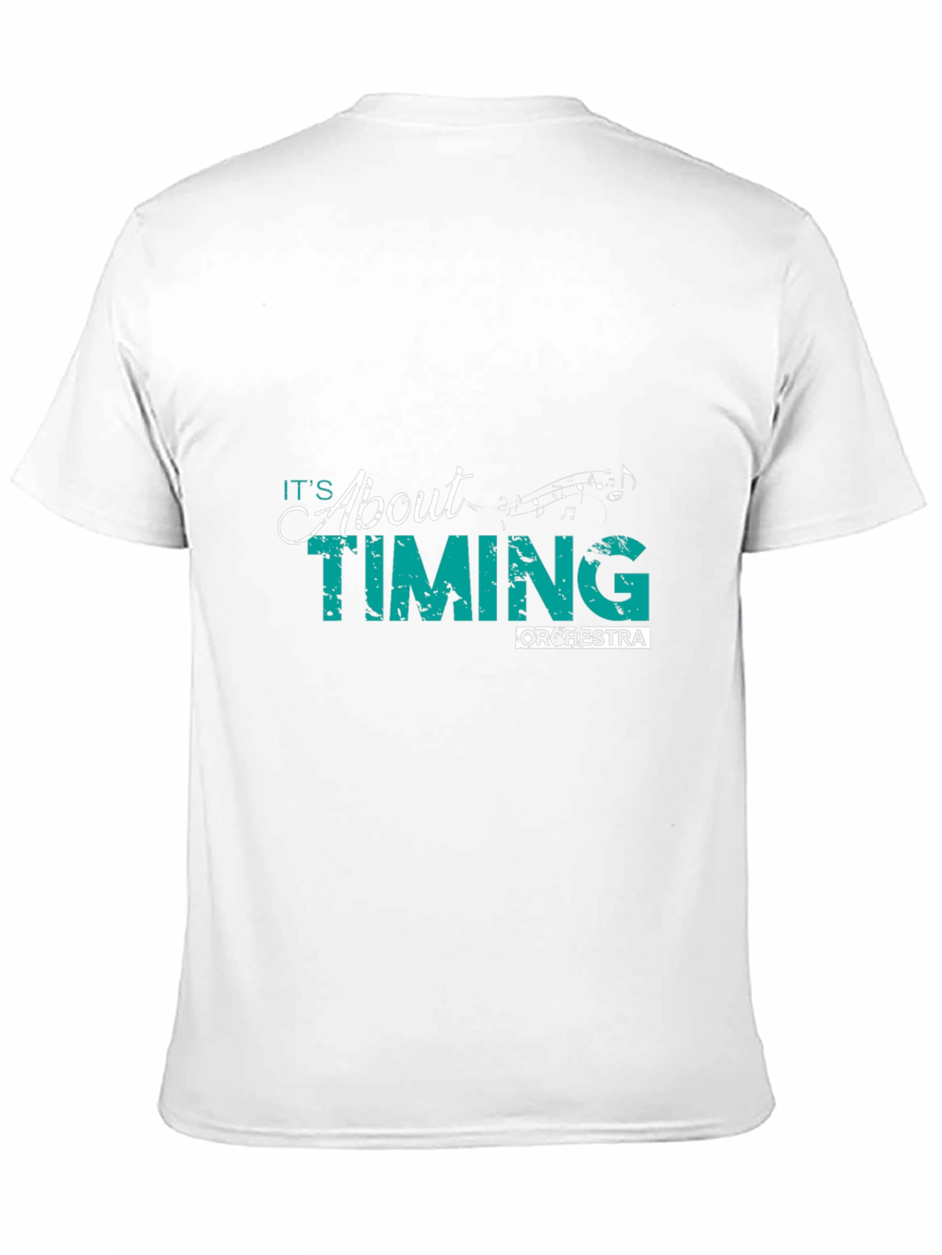 Its About Timing Orchestra Black T-Shirt