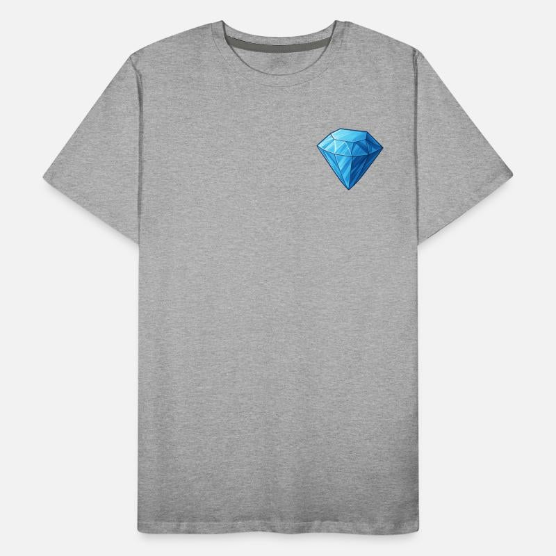 Elegant Blue Diamond Illustration