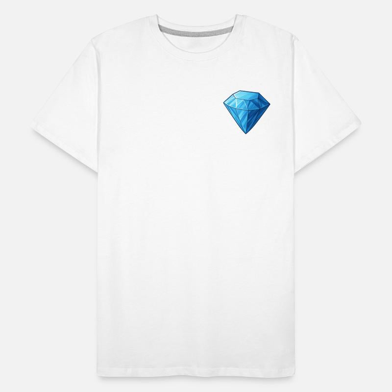 Elegant Blue Diamond Illustration