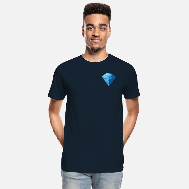 Elegant Blue Diamond Illustration