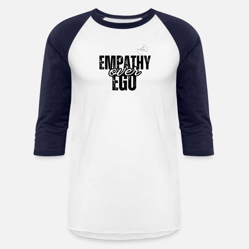 Empathy Over Ego – Minimalist White Script