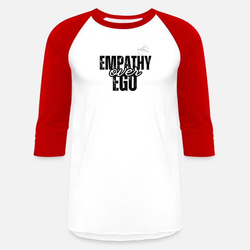 Empathy Over Ego – Minimalist White Script